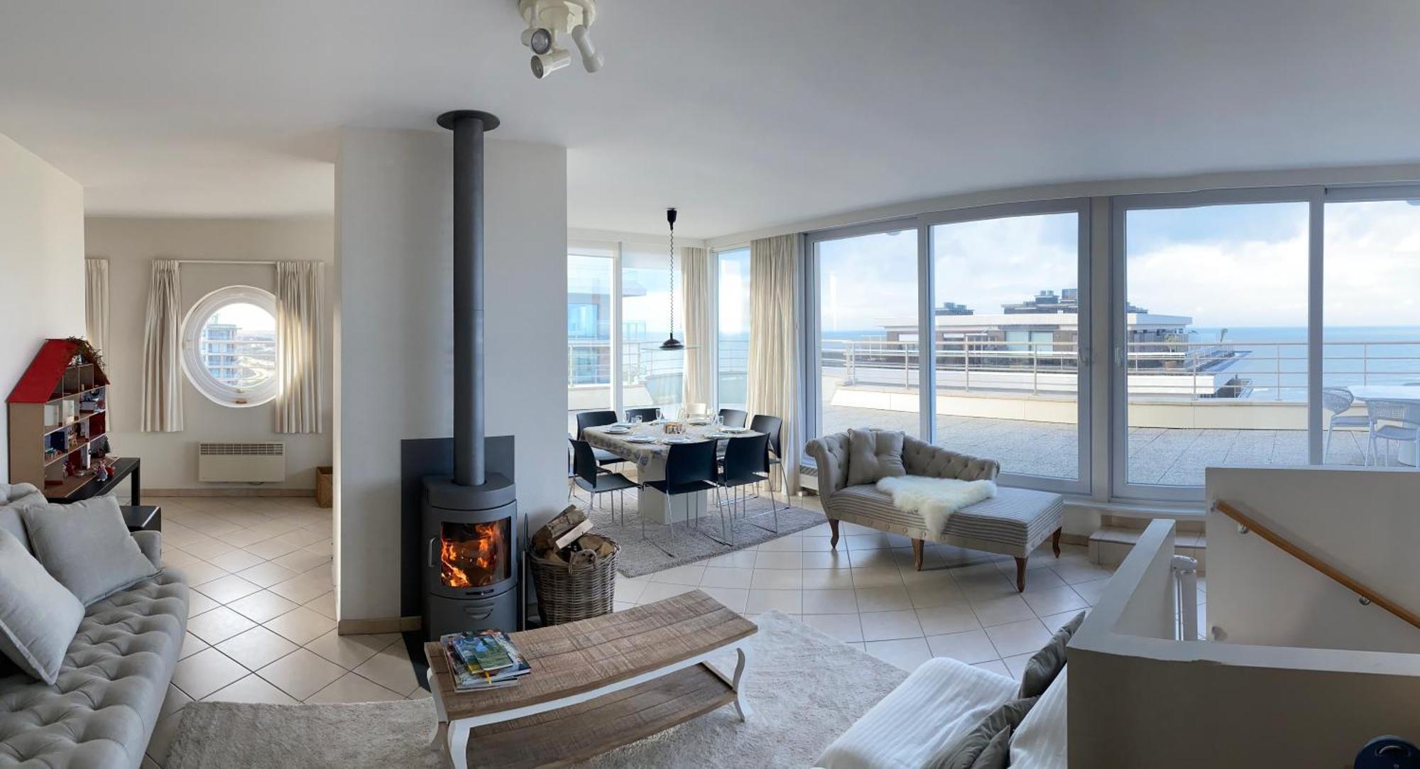 דירות דה פאן Duplex Penthouse Super Zeezicht מראה חיצוני תמונה